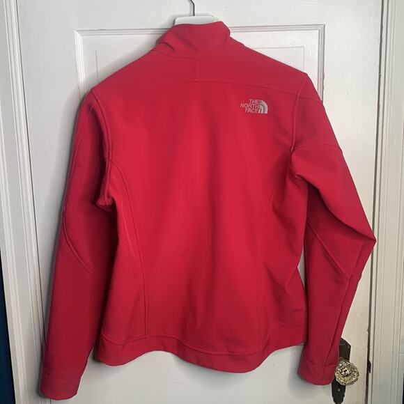 The North Face Women’s Windwall Jacket Coat Pink Full Zip Softshell Size M - Picture 12 of 13